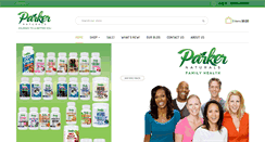 Desktop Screenshot of parkernaturals.com